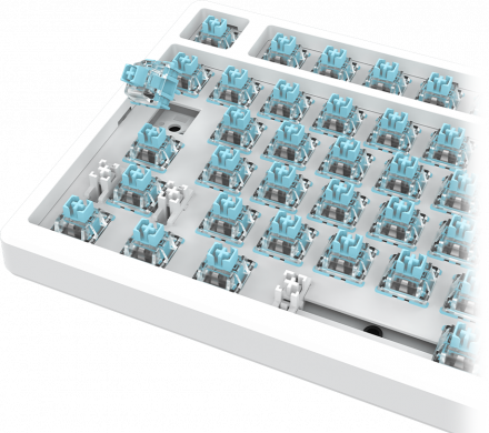 Кейкапы для клавиатуры AQIRYS HAIMU OCEAN BLUE CUSTOM SWITCHES - купить геймерскую периферию AQIRYS