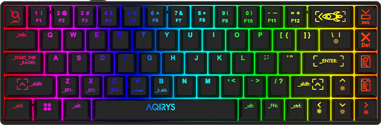 Игровая клавиатура AQIRYS MIRA 