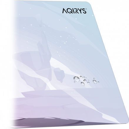 Игровой коврик для мыши AQIRYS GRAVITY WHITE XL - купить геймерскую периферию AQIRYS