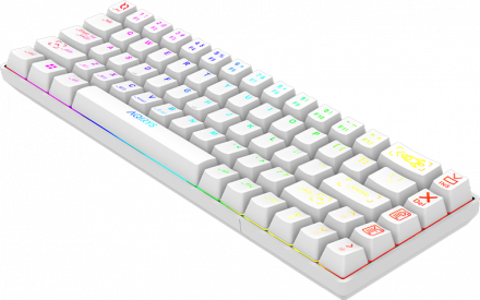 Игровая клавиатура AQIRYS MIRA WHITE - купить геймерскую периферию AQIRYS