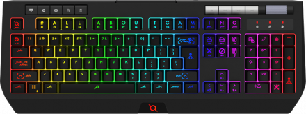 Игровая клавиатура AQIRYS CAPELLA BLACK - купить геймерскую периферию AQIRYS